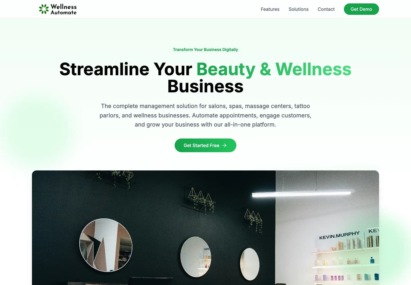 Wellness Automate public website